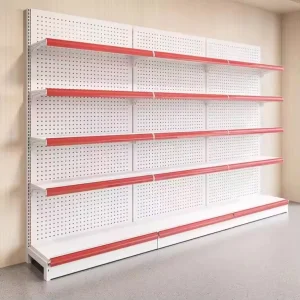 New Design Supermarket Shelf Double Side