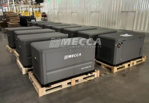 Generador de Doble Combustible de LPG/Ng Trifásico Simple 10kVA 15kVA 20kVA 25kVA para Respaldo en el Hogar