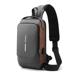 Bolsa cruzada impermeable antirrobo