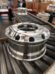 24.5-Inch Good Quality Forged Aluminum Magnesium Alloy Double Polished Wheels, Rims, and Hubs
