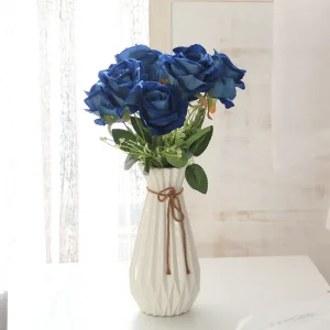 Whosale Single Real Touch Artificial Roses for Wedding Home Garden Decoration