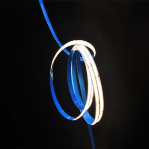 DC 12V/24V 6500K Fita de LED COB 384LEDs/M Fita de LED Flexível para Projetos de Iluminação DIY em Casa