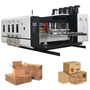 QHPACK Automatic Flexo Printing Machine For Carton Box