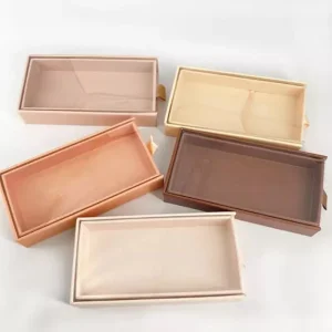 Wholesale Custom Own Private Label Lash Paper Packing Custom Brand Eyelashes Case Mink Eyelash Custom Empty Packing Box