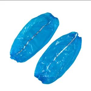 Factory Wholesale Plastic Disposable Blue LDPE Oversleeves