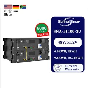Us2000c LiFePO4 Storage Batteries 48V 50ah