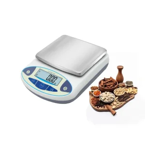 10kg/0.01g Square Plate RS232 Interface Electronic Balanc Counting Weight Scale for Kitchen Spices
