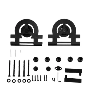 Triple Barn Door Hardware Kit - High-Capacity Commercial Sliding Door System