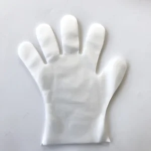 Luvas Descartáveis Degradáveis Filme de Tintura de Cabelo Plástico Espessado TPE Resistente a Óleo Luvas de PE de Grau Alimentício