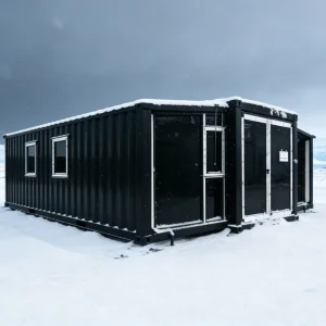 High R-Value Insulated Container House