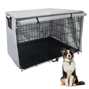 Large Durable Waterproof Dustproof Dog Crate Cover