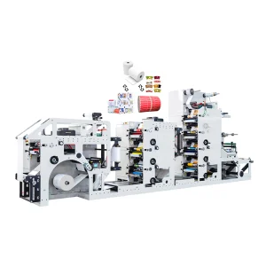 8-Color Flexo Printing Machine with 8 LED UV
