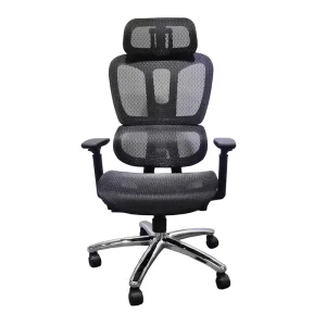 Big Tall Ergonomic Full Mesh Recliner Executive Director CEO Office Repose Chair