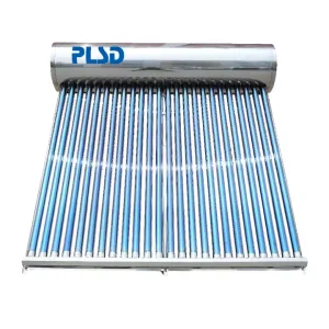ODM OEM Supplier Hot 100L 200L Compact Pressurized Residential Cheap 5-6 People Wholesale Sola Solar Water Heaters for Hotel
