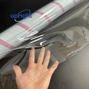 Upright Flexible Transparent PVC Dust Proof Waterproof Soft PVC Sheet for UV-Resistant Tent and Protective Covers