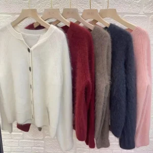 2026 Women Cashmere Sweater Cardigan