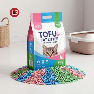 Reliable OEM ODM Wholesale Pet Products Kitty Sand Factory Premium Dust Free Clumping Natural Plant Mixed Tofu Cat Litter with Deodorization&Bacteria Inhibition
