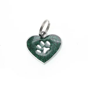 Custom Paw Print Design Dog Tags