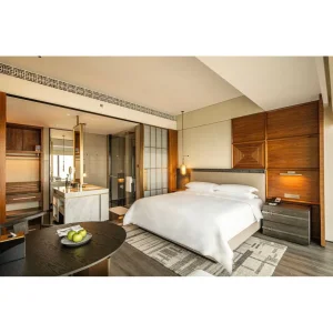 Muebles de dormitorio de hotel de lujo moderno