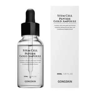 Anti-Aging Whitening STEM CELL Collagen Peptide Gold Serum Ampule