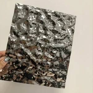 Silver Mirror Ripple