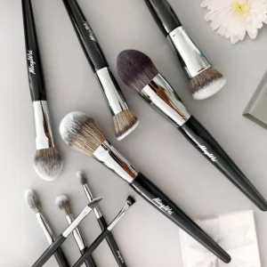 Synthetic Hair Powder Brush Set