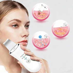 Portable Ultrasonic Skin Scrubber