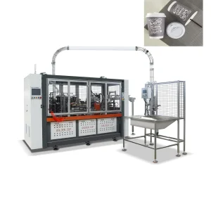 Goldencup Ultrasonic Paper Cup Making Machine Price China High Speed Coffee Paper Cup Forming Machine