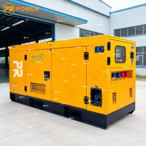 مجموعة مولدات ديزل صامتة للغاية مزودة بغطاء عازل للصوت ومبردة بالماء من كومينز 50Hz 75kw 94kVA 380V للطاقة الاحتياطية للمستشفيات