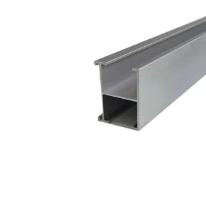 Heavy-Duty Solar Panel Mounting Rail with Extruded Aluminum Design