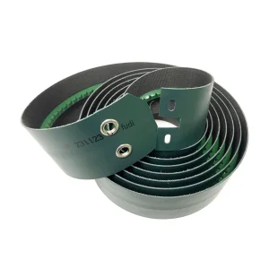 Polar 115 PU Flat Conveyor Feeder Belt 3430*60mm for Paper Cutter Machine Dust Prevention Conv OEM Customized Transmission Belts