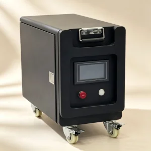 100W 200W 300W Portable Pulsed Fiber Laser Rust Remover Handheld Cleaning Machine for Metal Paint Wood Plastic