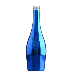 China Custom color 750 ml wine glass champagne bottle  Manufacturer, Supplier