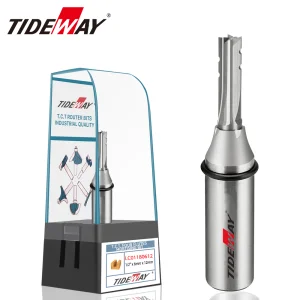 Tideway CNC Tungsten Carbide 4 Flutes OEM Long Drill Bits End Mill Tools 1/2 1/4 Inch Shank For Woodworking
