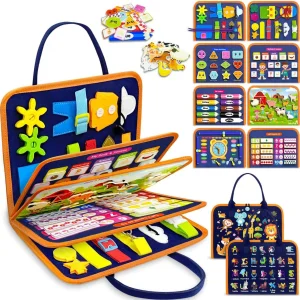 Montessori Sensory Board Felt Peru