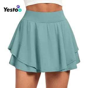 Saia de Tênis Plissada para Mulher