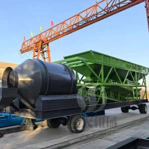 Mini Mixing Automated Precast 35m3/H Portable Ready Mobile Concrete Batching Plant