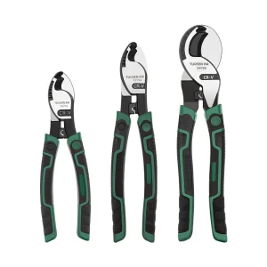 Industrial Grade Steel Wire Cutting Scissors Cable Cutter Soft Grip Handle Mini Electric Wire Cutting Pliers
