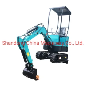 1ton Mini Excavator/Small Mini Digger with Retractable Tracks for Sale