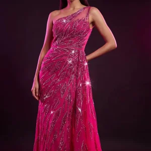 High-End Sequin Mermaid Evening Gown