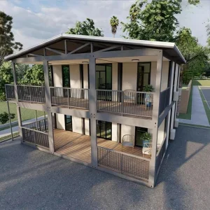 2-Story Prefabricated Expandable Steel Container