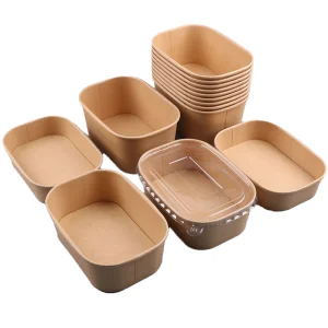 Kraft Paper Salad Bowl Lid