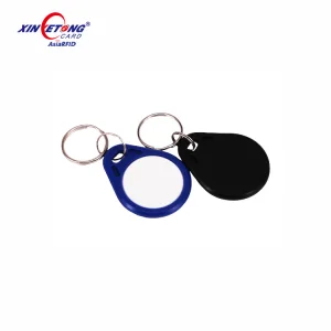 13.56MHz and 125kHz IC ID RFID Keyfob Keychain for Access Control