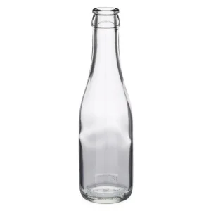 China 187 ml Flint Glass Flat Bottom Champagne Bottles Manufacturers, Supplier