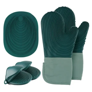 Wholesale Customized Premium Food Grade Silicone Oven Mitts