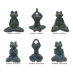 Whimsical Frog Statue Garden Decoration Supplier