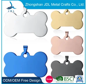 Strong Magnetic Badge Holders with Steel Back Plate Magnets Fastener Adhesive on Front Plate Strength Neody Dog Cat Name (ID) Pet Tag