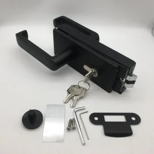 Frameless Glass Door Security