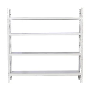 100KG Steel Light Warehouse Storage Shelves Each Floor Electrostatic Adsorption Spraying Garage Shelves Stacking Racks Shelves