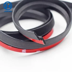 Seal Strip Automotive Universal 3m Self Adhesive D Z P-Shape Door Seal Car Truck Door Window EPDM Rubber Weather Stripping Hollow Black Strip Seal (OEM)